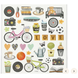 Glittertarra vapaa-aika 1 arkki