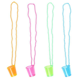 Festi Shottilasi kaulanauhassa muovia lajitelma