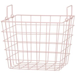 4Living Sailytyskori Play vaaleanpunainen 32x24x25 cm