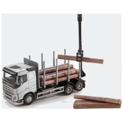 Emek Volvo FH silver edition tukkiauto, 33cm