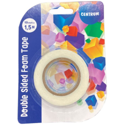 Kaksipuoleinen teippi (19mm x 1,5m)