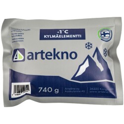 Kylmaelementti 740g kylmyytta yli 10h