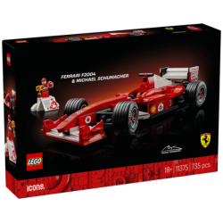 LEGO Icons Ferrari F2004 ja Michael Schumacher 11375
