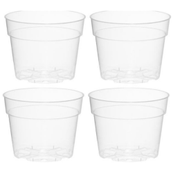 4 Living Collection Istutusruukku kirkas 15 cm 4 kpl