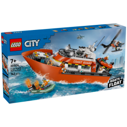 LEGO City Rannikkovartioston pelastusalus ja helikopteri