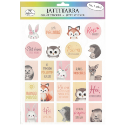 Jattitarra-arkki Suloiset elaimet ja tekstit