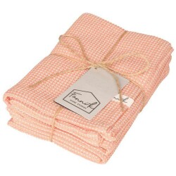 Fanni K Keittiopyyhe Bamboo 2 kpl 50x70 cm persikka