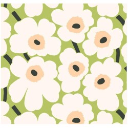 Marimekko lautasliina Mini Unikko vaaleanvihrea
