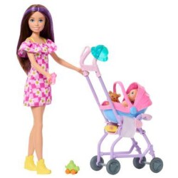 Barbie Skipper lastenvahti leikkisetti