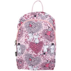 Muumi Sosuli reppu Ystavat vaaleanpunainen