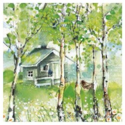 Havi Lautasliina 33x33 cm Rantasauna 20 kpl