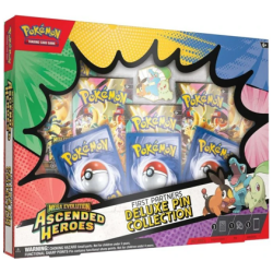 Pokemon TCG Mega Evolution Ascended Heroes Deluxe Pin Collection First Partners