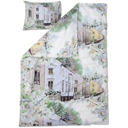 Vallila Kotikulmat pussilakanasetti