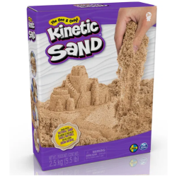 Kinetic Sand taikahiekka, ruskea 2,5 kg