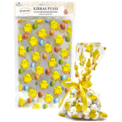 Kirkas pussi elintarvikekelpoinen, 10kpl