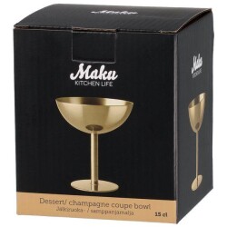 Maku Kitchen life Jalkiruokamalja/shampanjamalja 15 cl