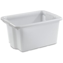 Sailytyslaatikko 33L Valkoinen 50 x 36,5 x 26 cm