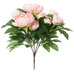 Pioni kimppu roosa 50 cm