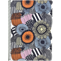 Marimekko Siirtolapuutarha monivarinen A5/40 kierrevihko