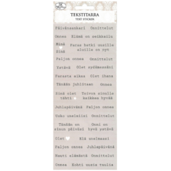 Tekstitarra Sanonnat natur