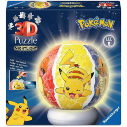 Puzzle-Ball Nightlight Pokemon 72p