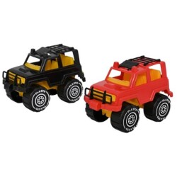 Plasto Jeeppi 23 cm, punainen tai musta