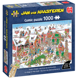 Jan van Haasteren Santa's village palapeli 1000