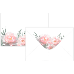 Kirjekuori C6 Pioni vaaleanpunainen 10kpl