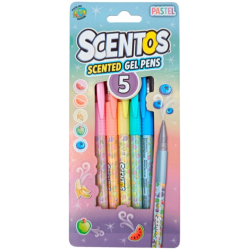 Scentos pastel geelikynat 5 kpl