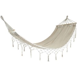 Riippumatto vaalea 200x100 cm