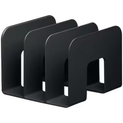 Durable kirjateline 3-osainen 215 x 210 x 165 mm musta