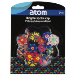 Atom Polkupyoran pinnaklipsi 24 kpl
