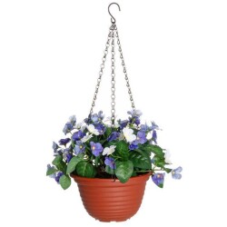 4Living Collection Orvokki amppelissa 22 cm sininen