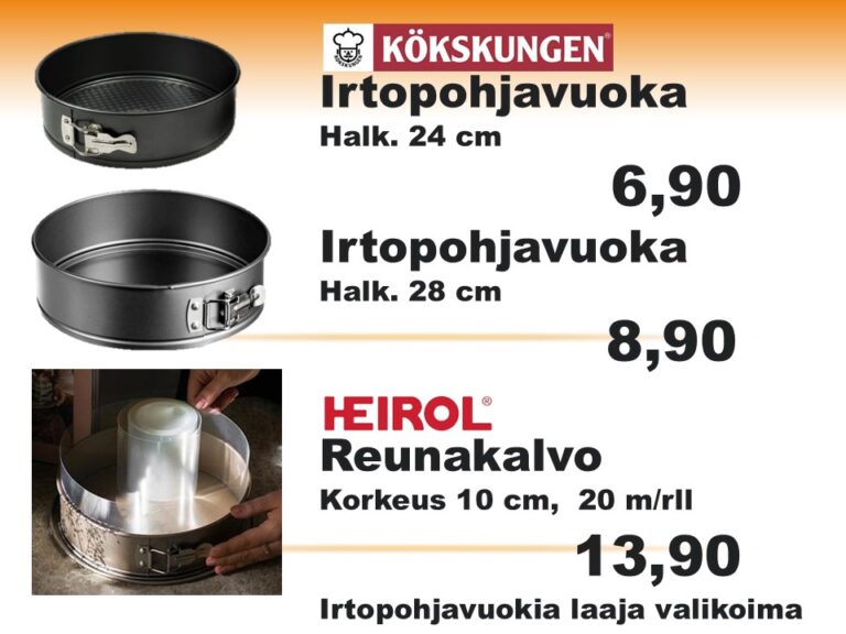 irtopohjavuoka
