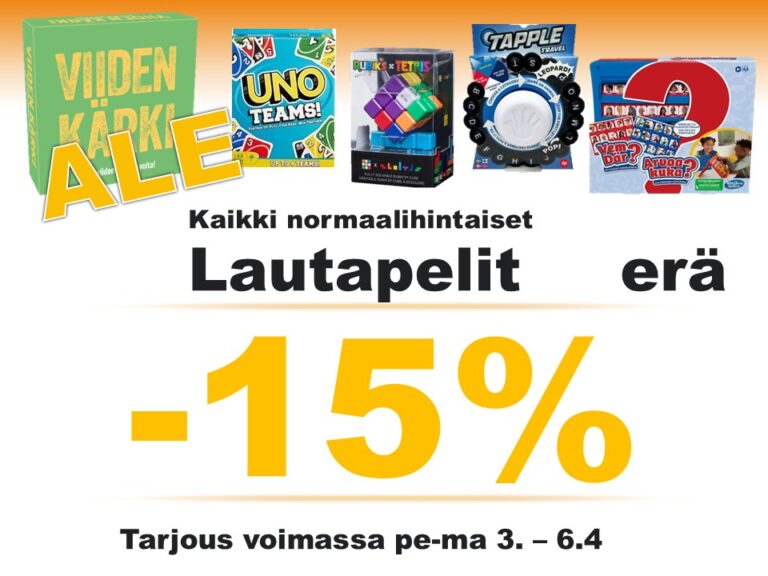 kaikki normaalihintaiset lautapelit